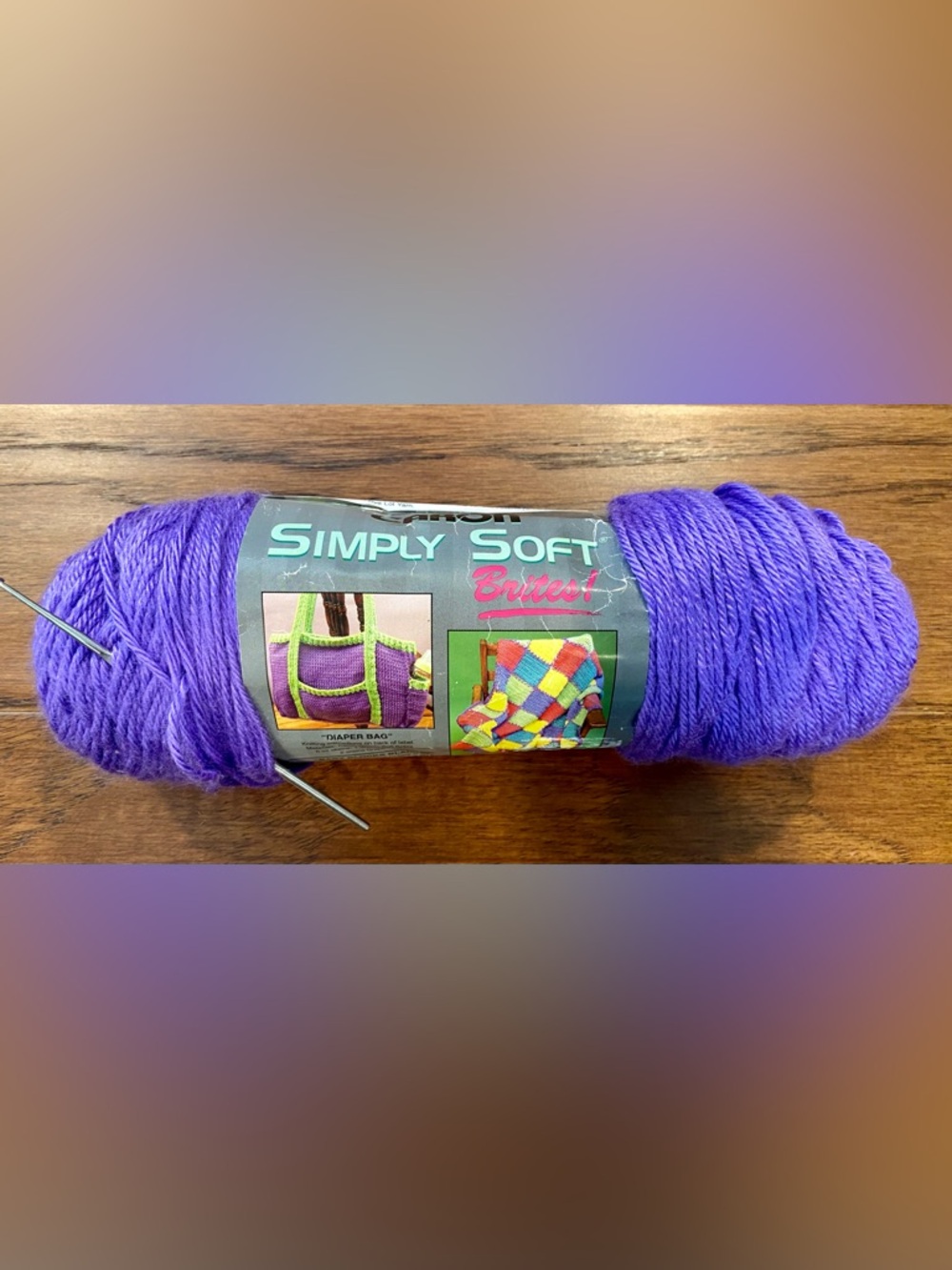 Grape‎ #9610 Caron Simply Soft Yarn